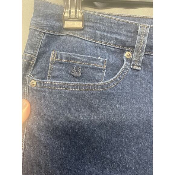 GLORIA VANDERBILT Women's Amanda Slim Jeans Size 16 (b29.1) - Picture 5 of 8